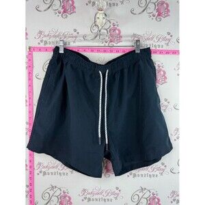 Simons board shorts swimming swim trunks shorts Navy Drawstring Shorts